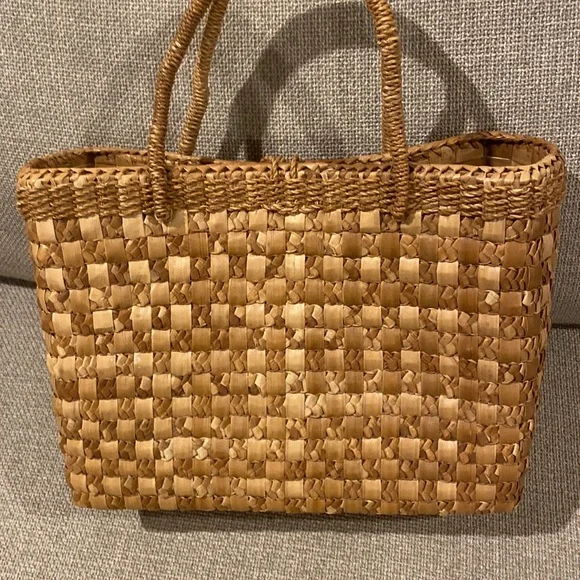 Vintage 1960’s basket woven purse - Picture 3 of 4